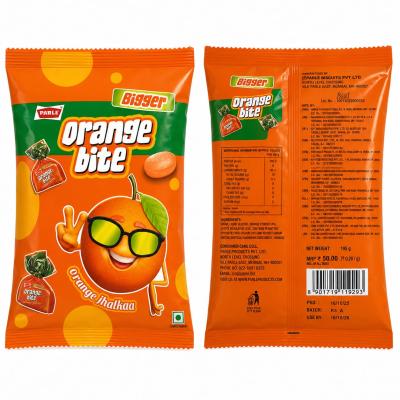 PARLE BIGGER ORANGE BITE REFRESHING ORANGE FLAVOUR - 195g